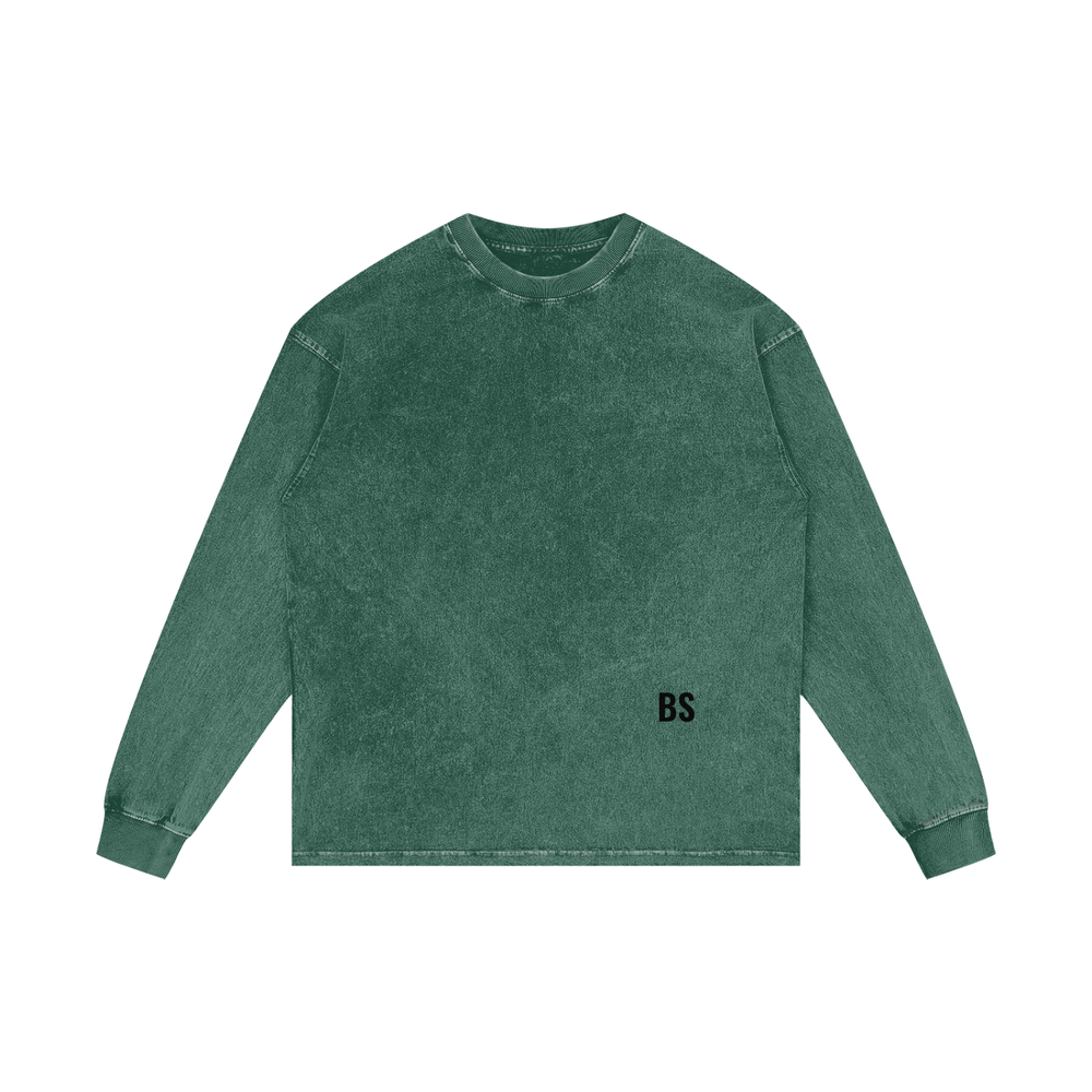 Acid Wash Long Sleeve